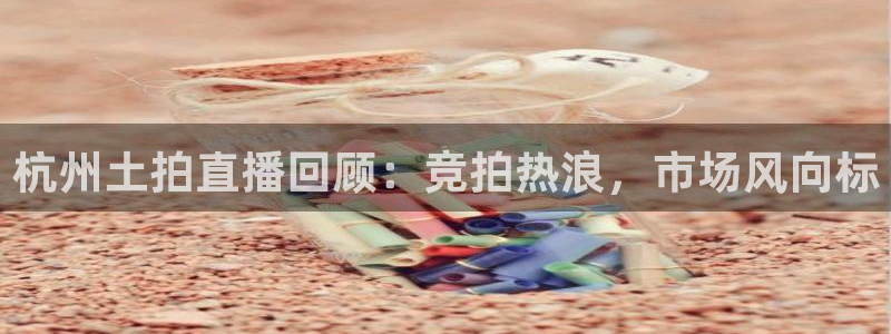 玩球直播下载ios：杭州土拍直播回顾：竞拍热浪，市场风向标